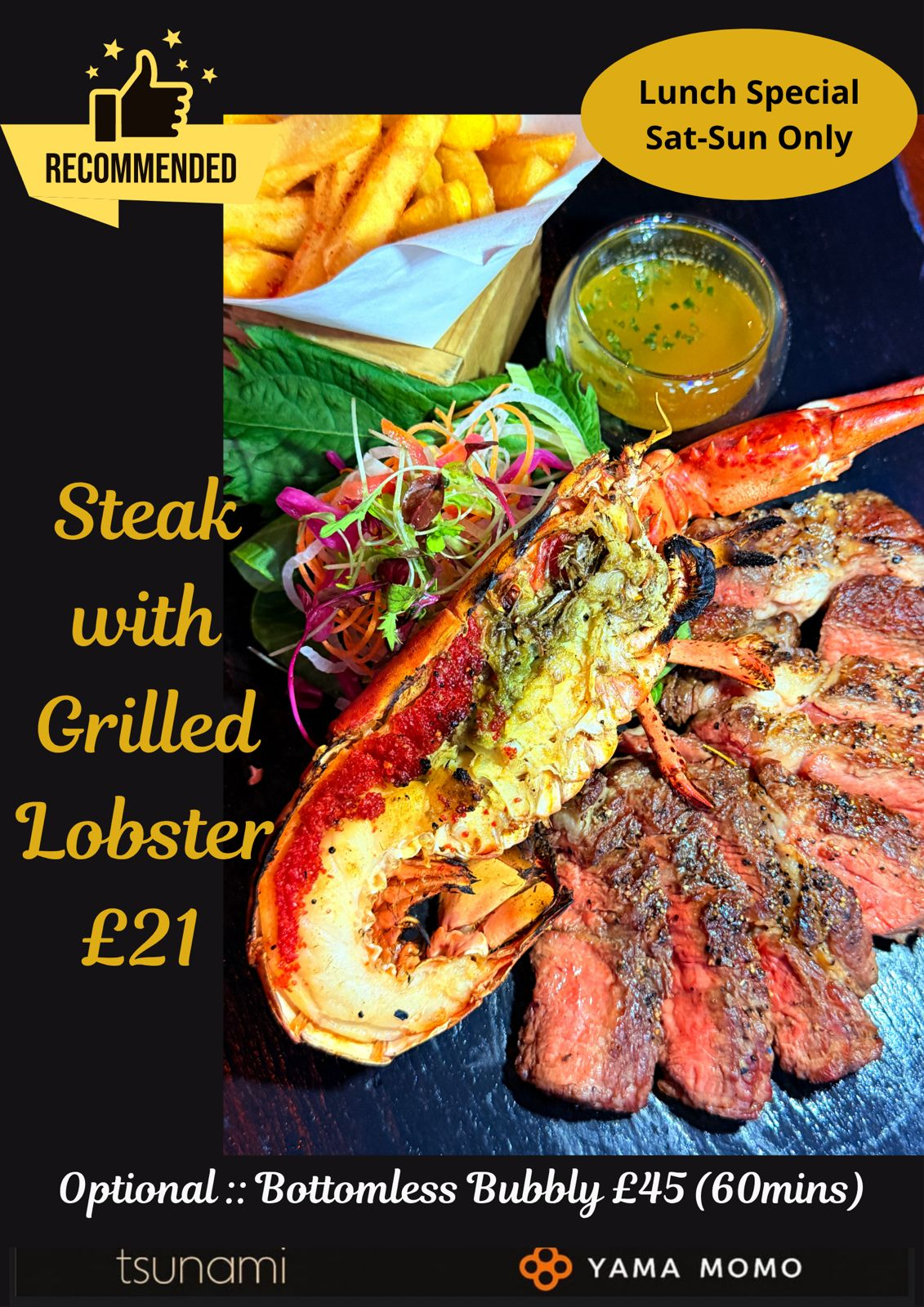 Lunch Special Sat Sun Offer